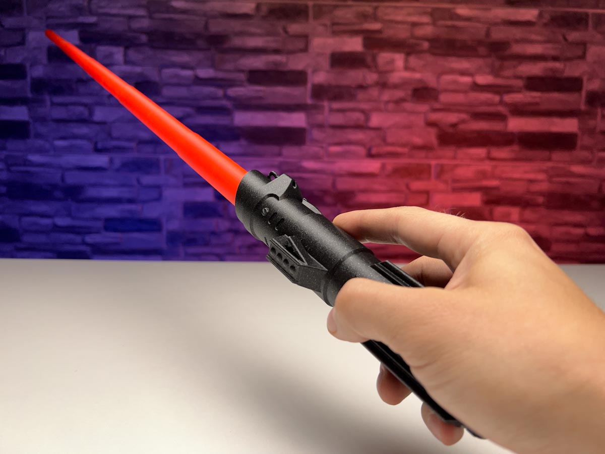 3D Printed Collapsing Sith Lightsaber