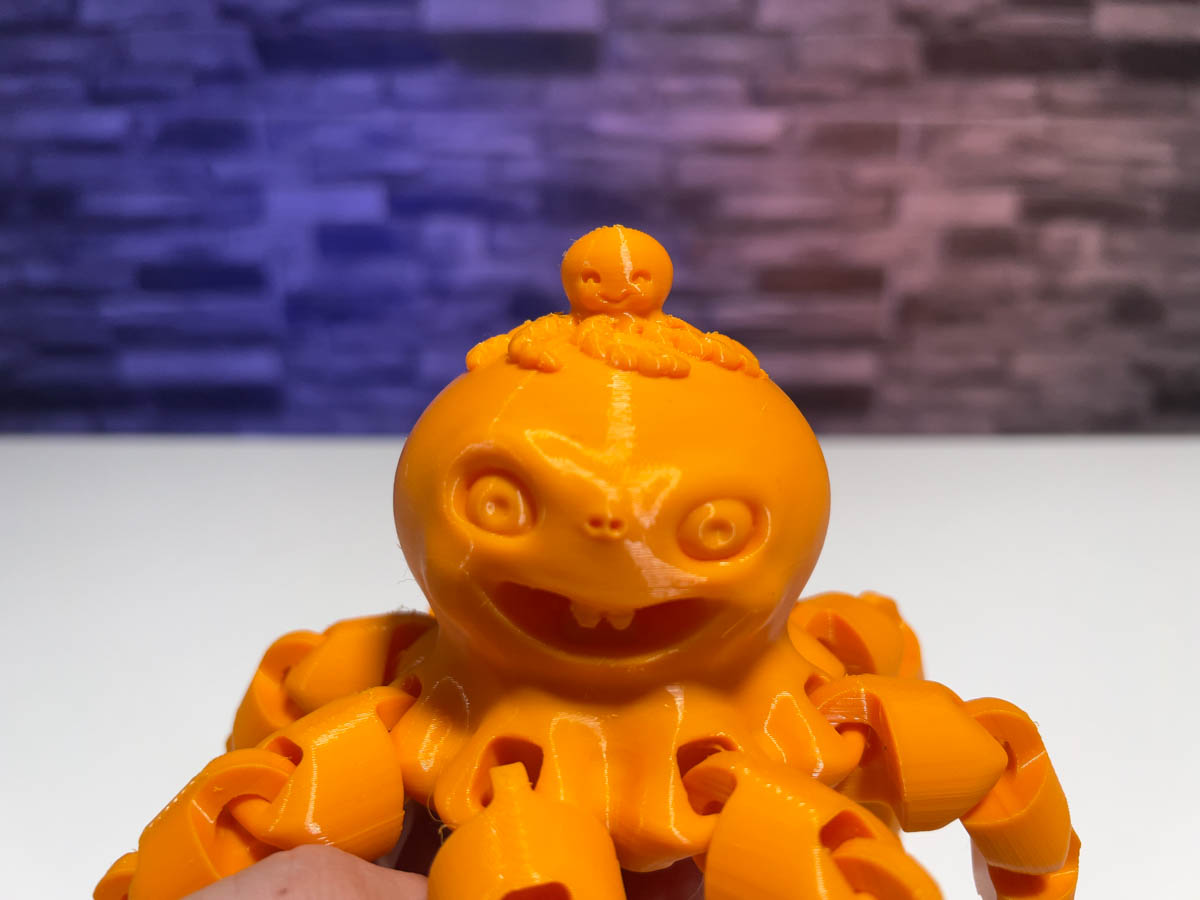 3D Printed Creepy Cute Octopus