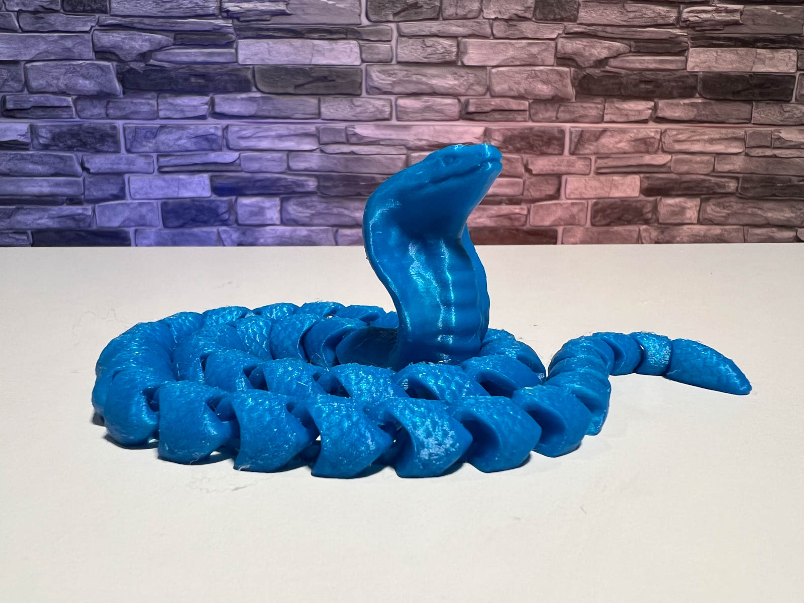 3D Print Cobra Snake STL