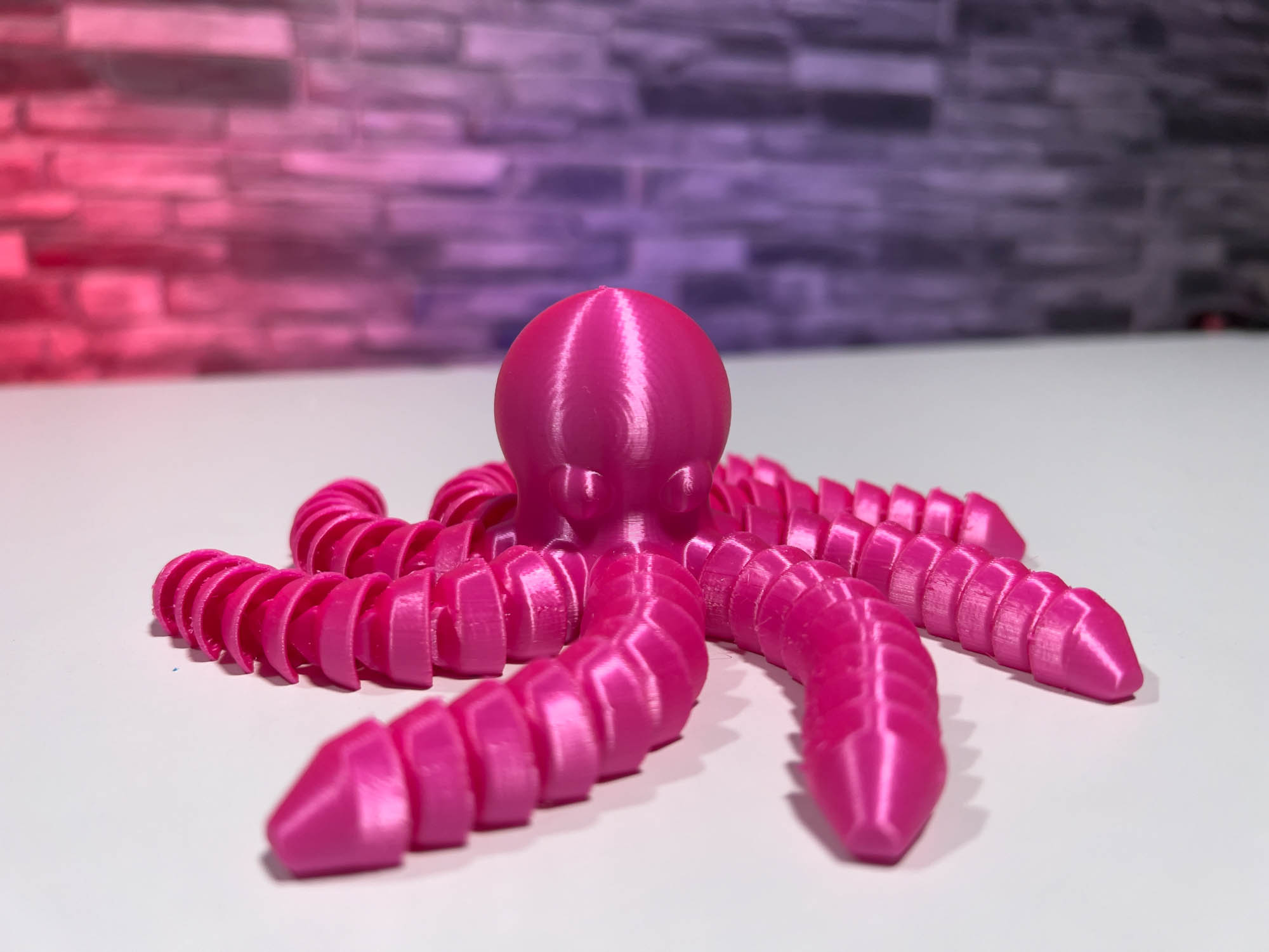 3D Printed Fun Articulated Octopus
