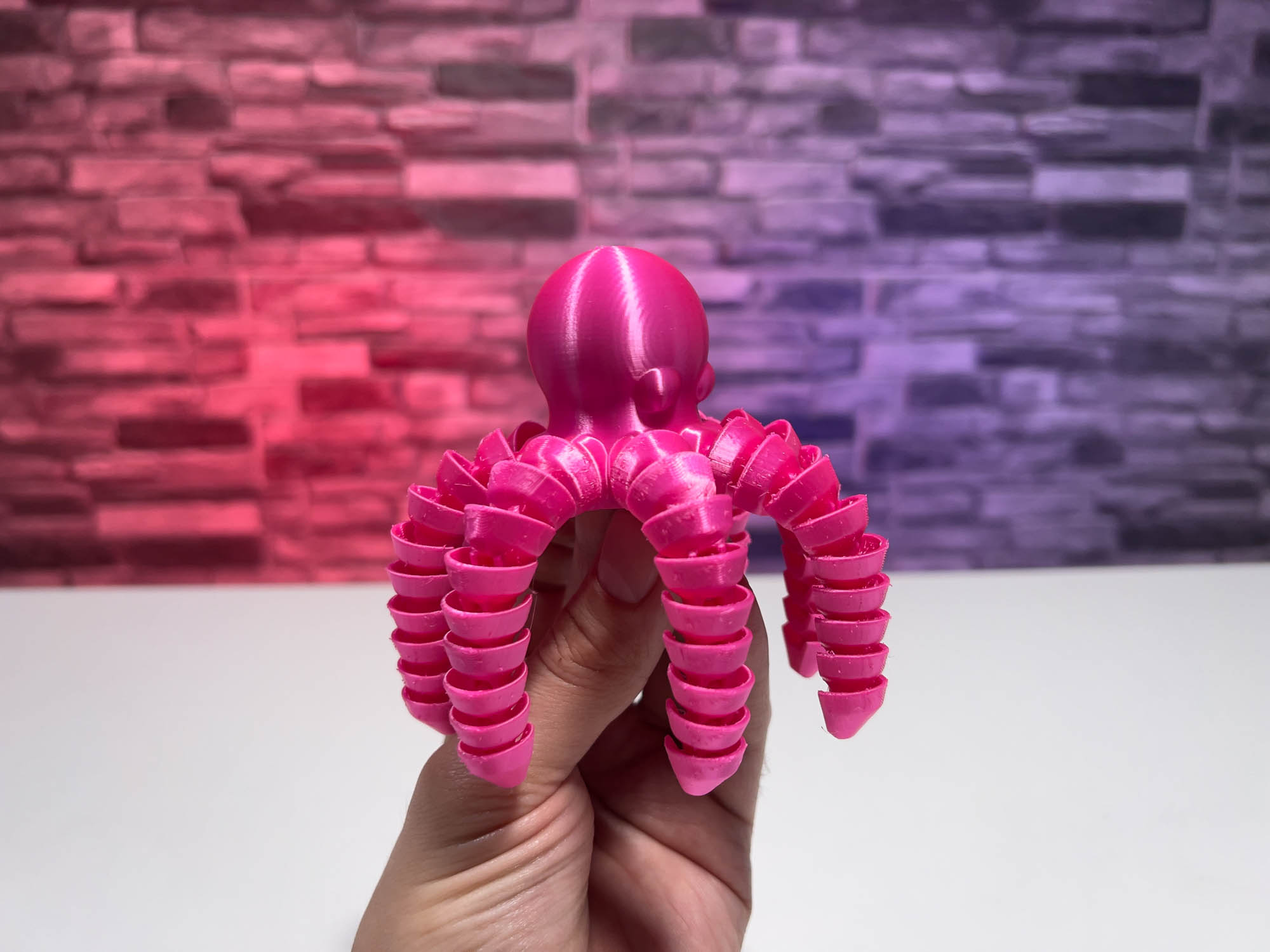 3D Printed Fun Articulated Octopus