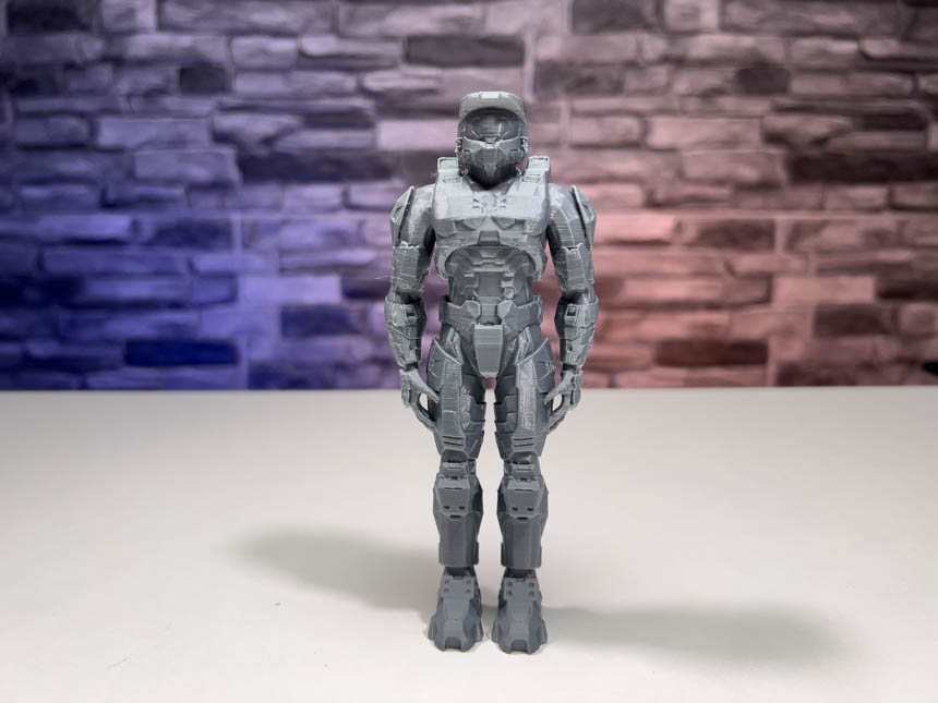 3D Printed Hallo Master Chief