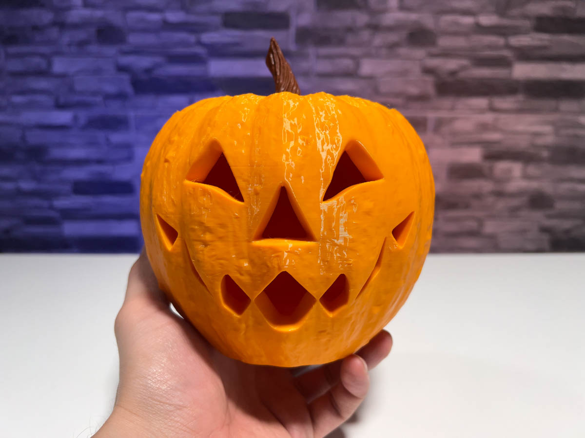 3D Printed Halloween Pumpkin
