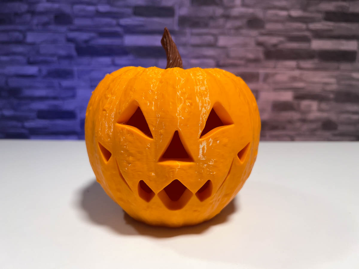 3D Printed Halloween Pumpkin