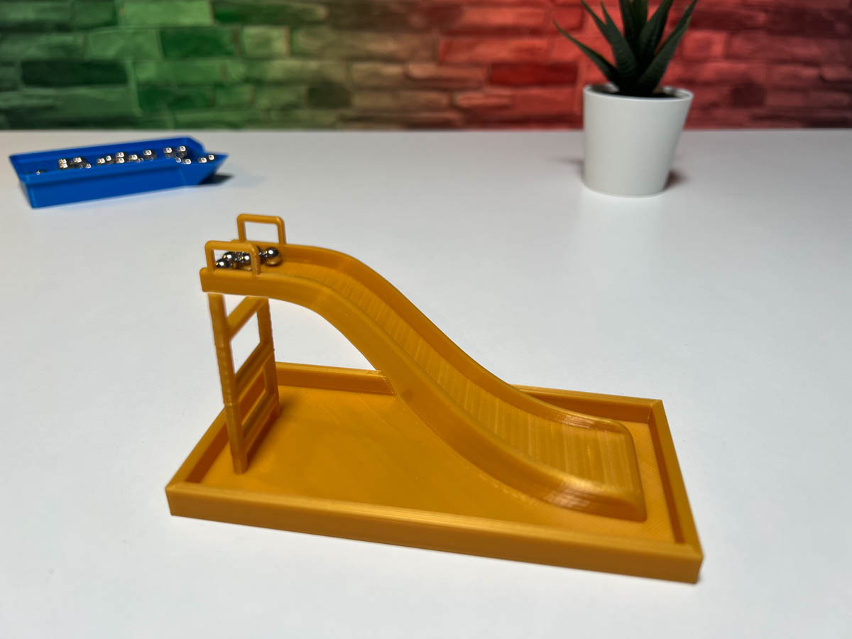 Impossible Slide Interactive Optical Illusion