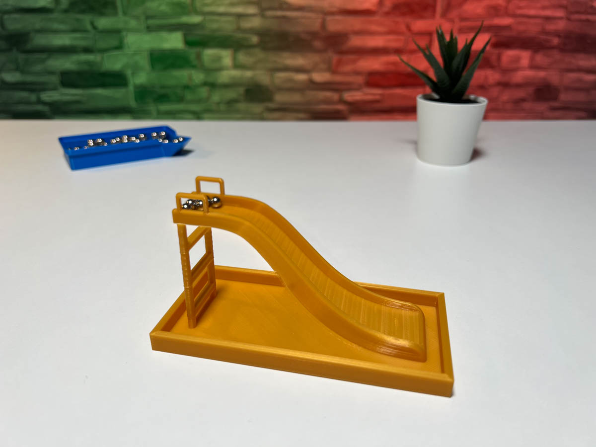Impossible Slide Interactive Optical Illusion