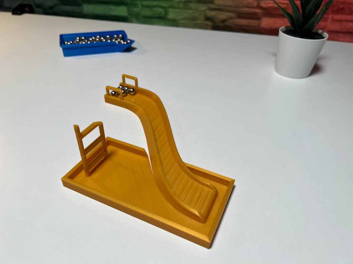 Impossible Slide Interactive Optical Illusion