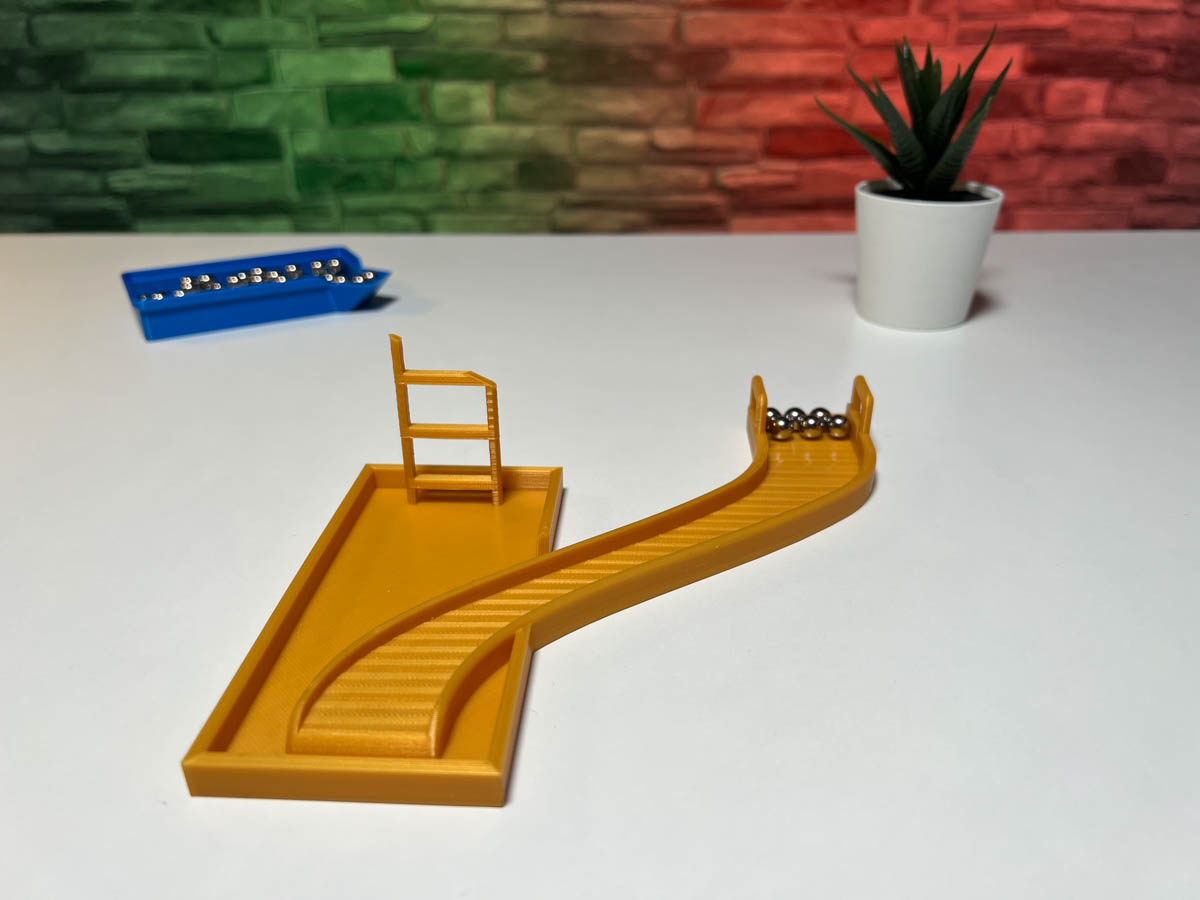 Impossible Slide Interactive Optical Illusion