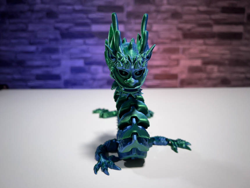 Magic Articulated Imperial Dragon