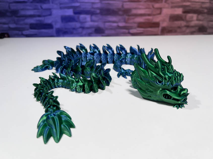 Magic Articulated Imperial Dragon