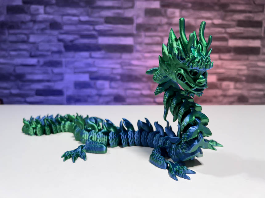 Magic Articulated Imperial Dragon