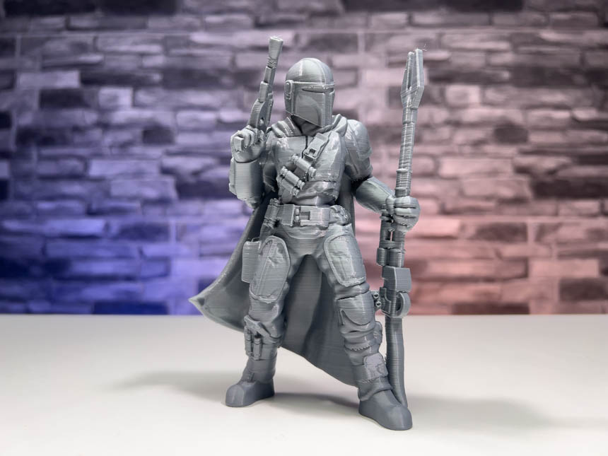 3D Printed Mandalorian