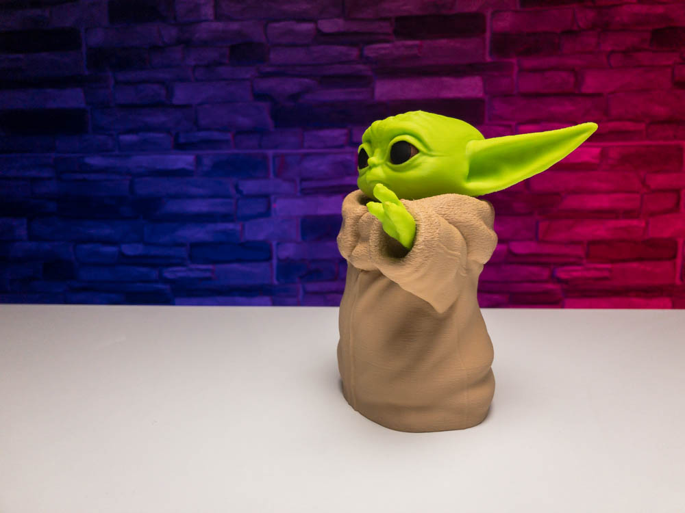3D Print Multicolor Baby Yoda