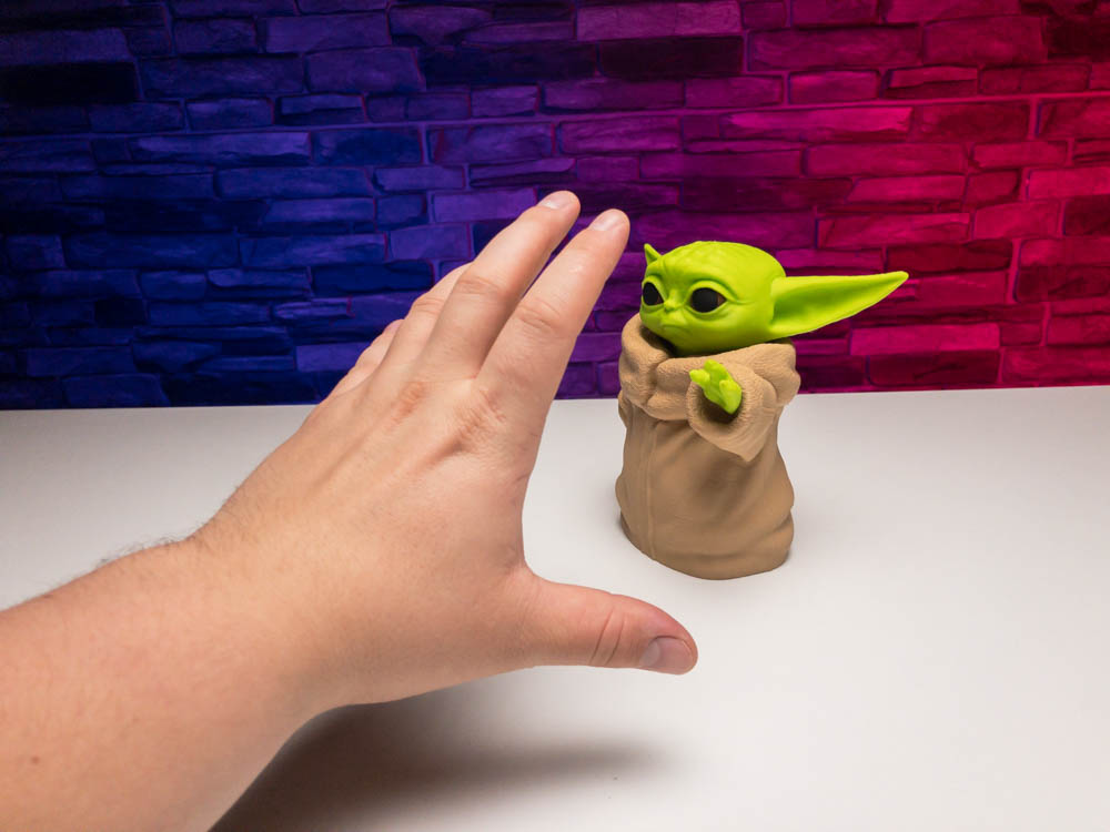 3D Print Multicolor Baby Yoda STL for download
