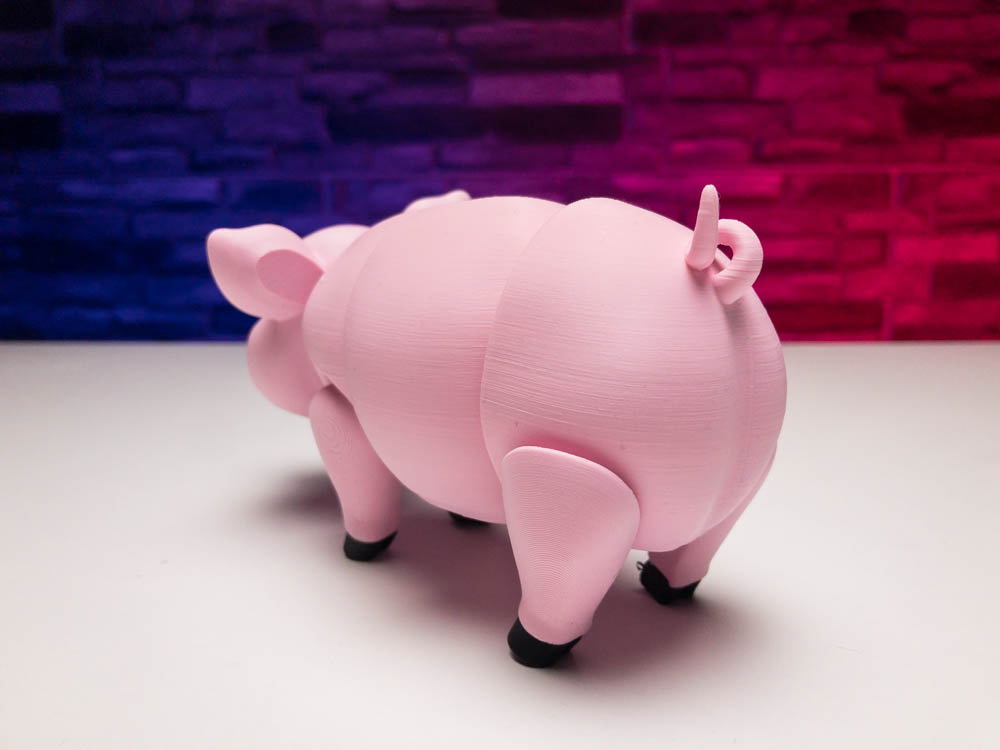 3D Print Multicolor Piggy Pig STL for download