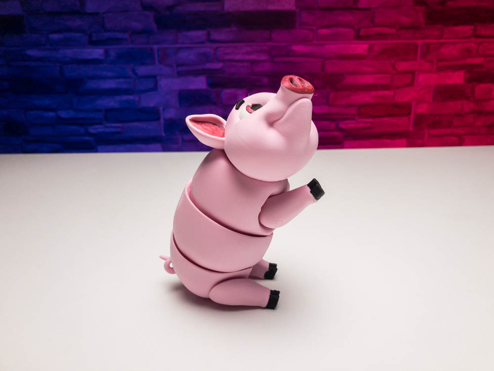 3D Print Multicolor Piggy Pig STL for download