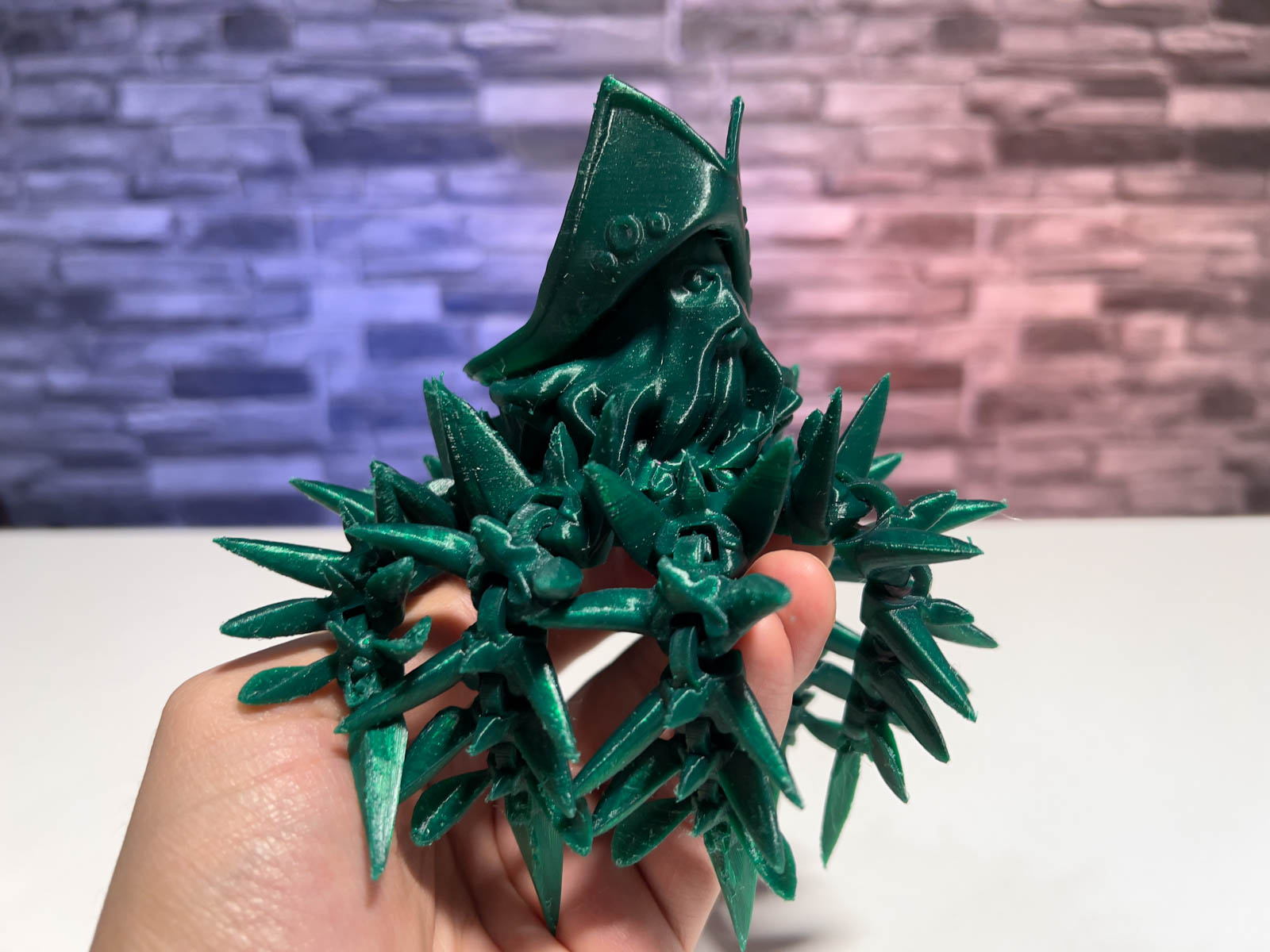 Octopus Davy Jones STL