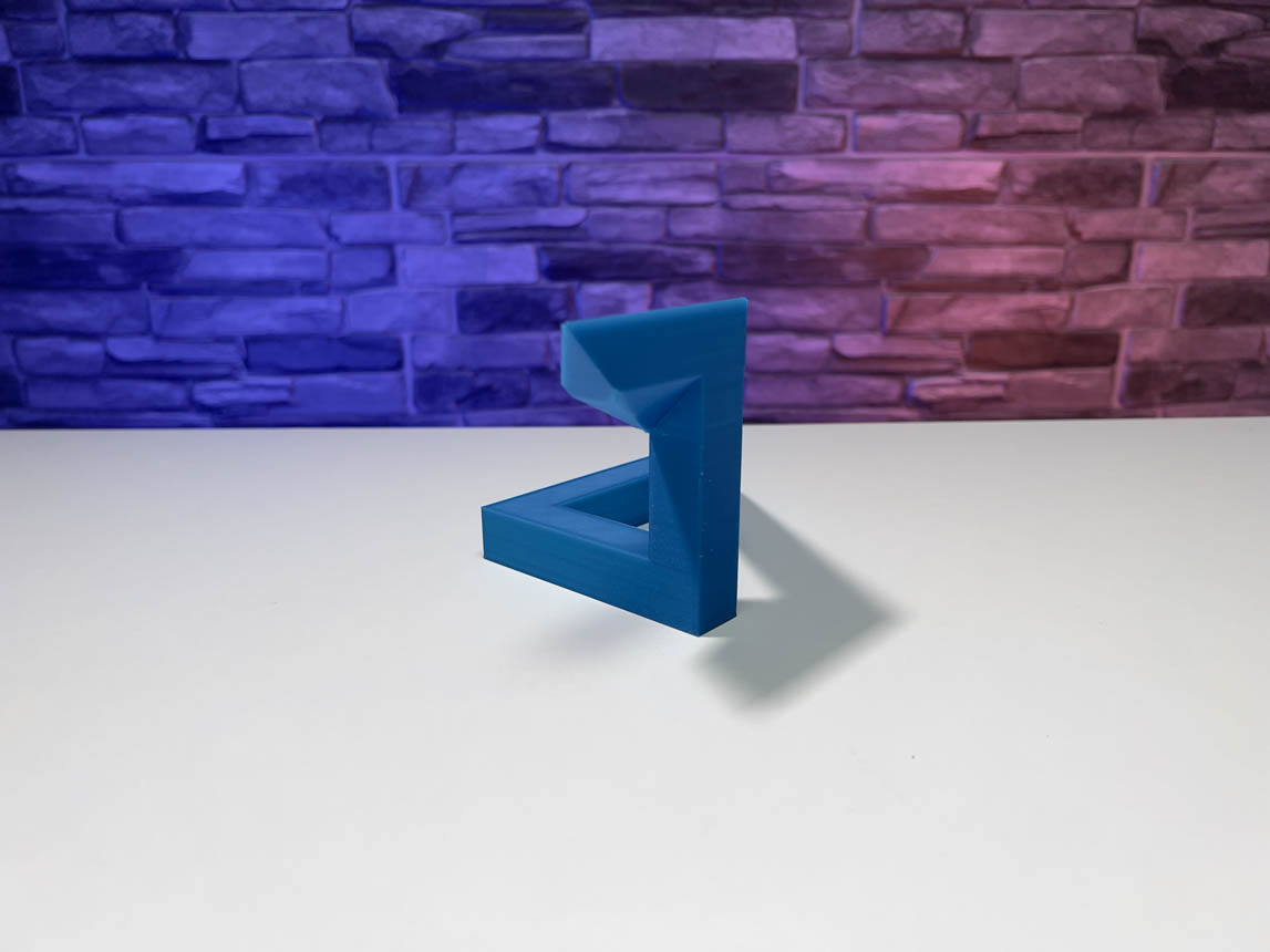 Optical Illusion Impossible Triangle