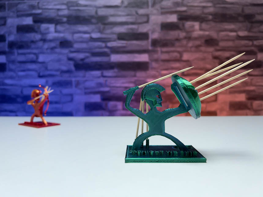 Spartan Toothpick Army