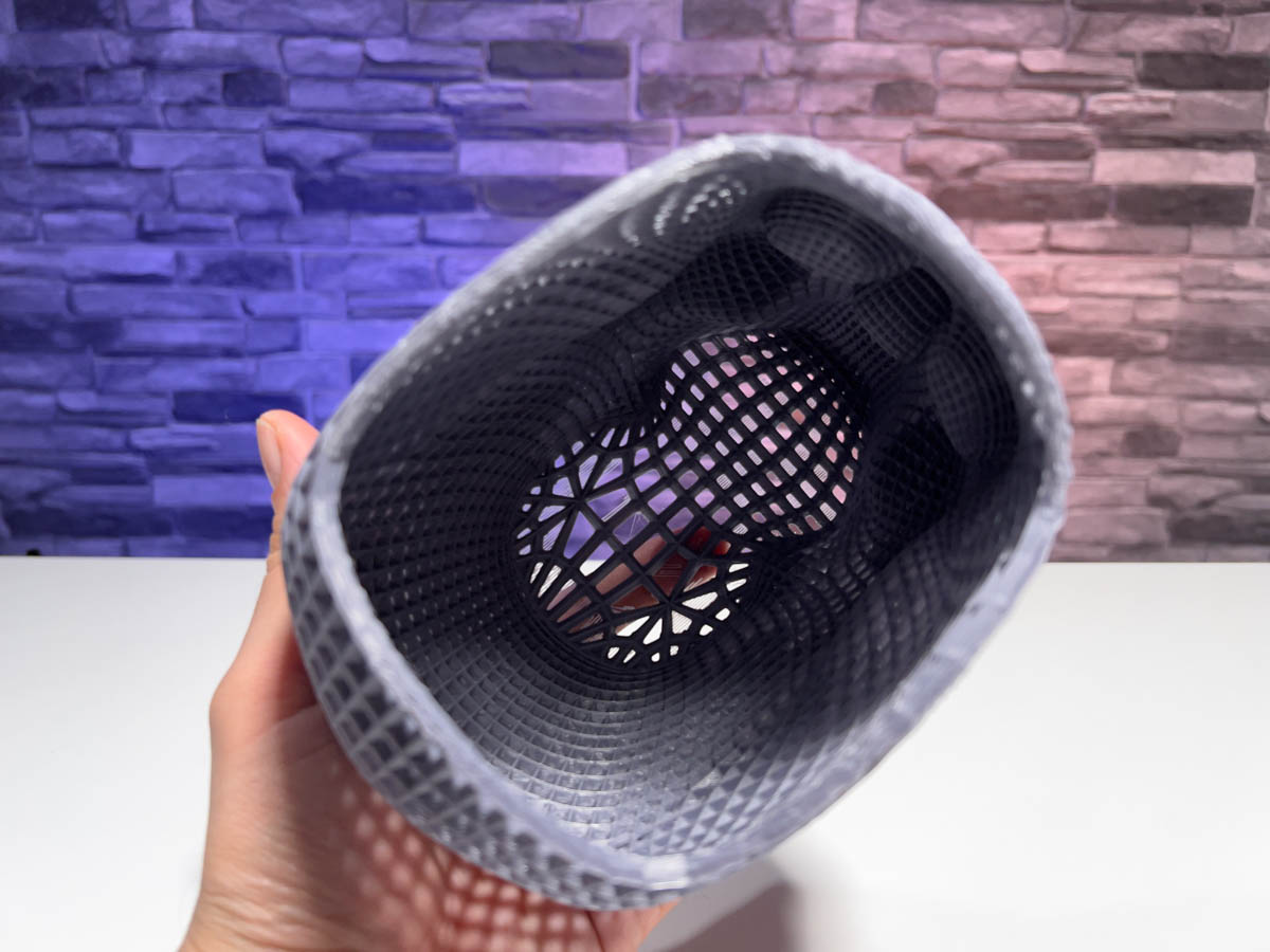 3D Printed Wireframe Skull STL for Download